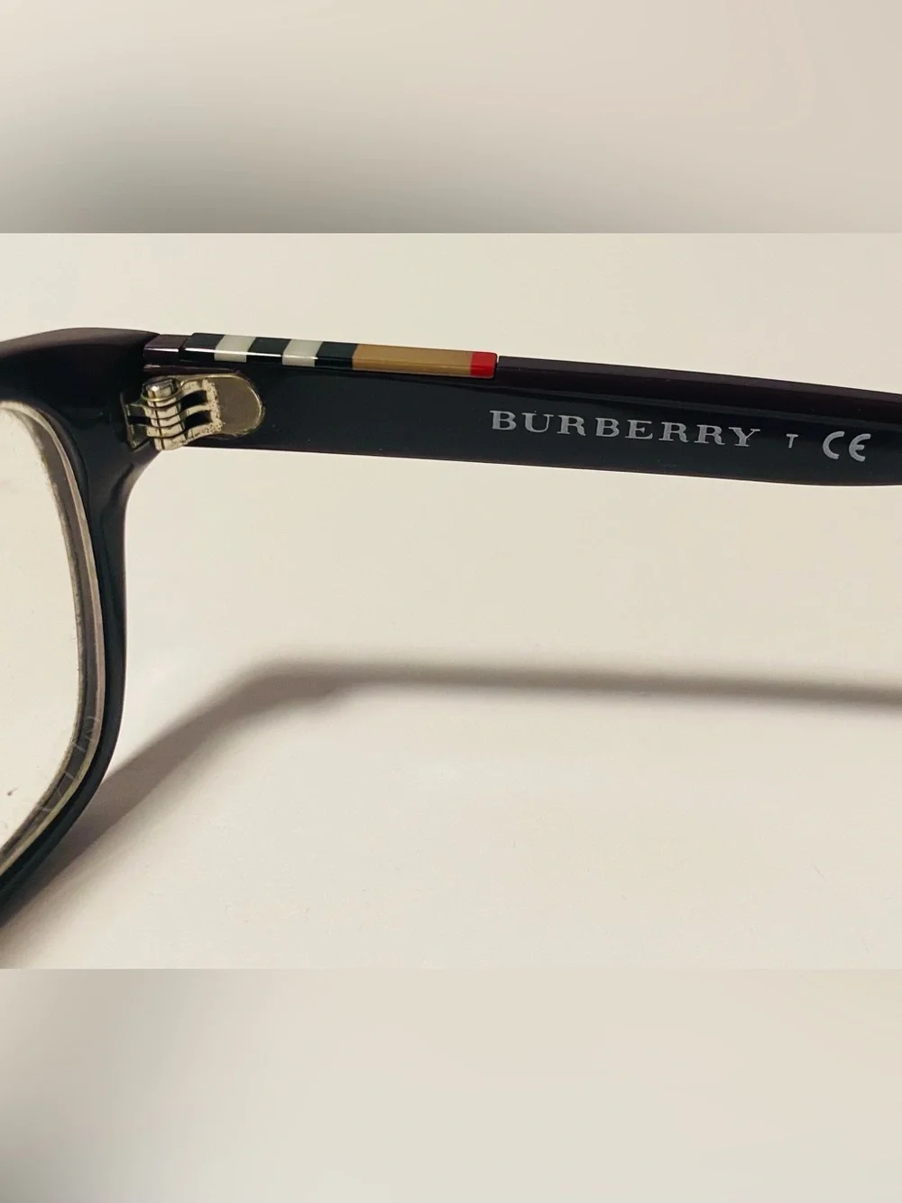 VINTAGE BURBERRY B 2144-F 3524  MATTE PURPLE AUTHENTIC EYEGLASSES 53-16-140